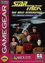 Cover Star Trek TNG - Advanced Holodeck Tutorial for Game Gear